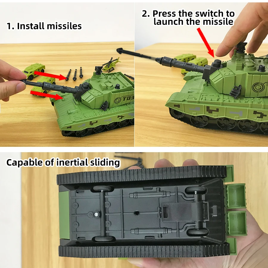 لعبة نموذج الدبابات العسكرية للأطفال ، المركبات المدرعة ، الطائرات ، سيارات المنجنيق المجمعة ، الطائرات ، لعبة الأطفال والأولاد