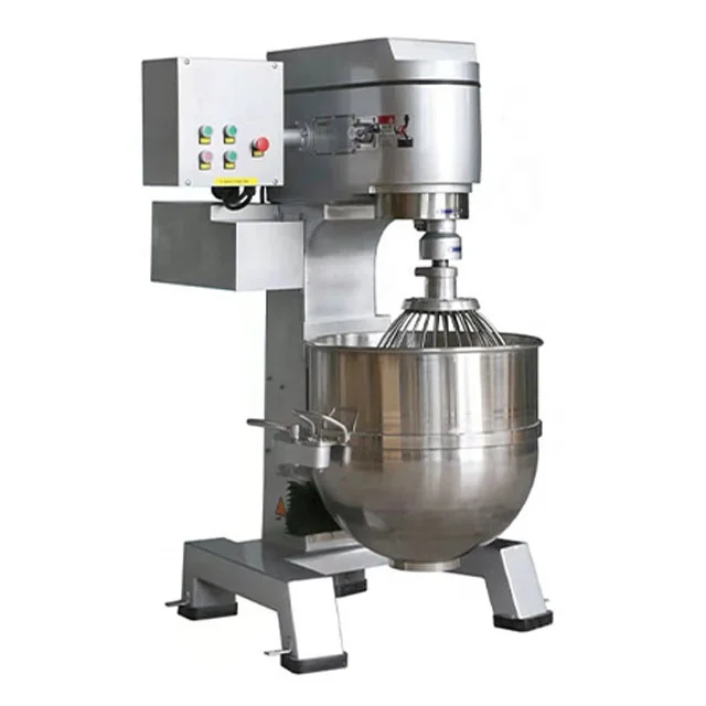 Factory Wholesale Industrial Automatic Baking Cake Planetary Mixer Machine for Bakery Dough Mixer Cake Machine Bread Food Mixer