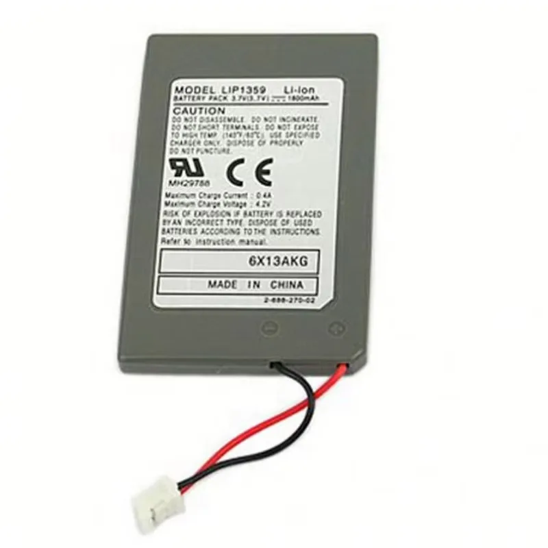 Paquete de batería de repuesto recargable para mando de PS3, 3,7 V, 1800mAh, LIP1359