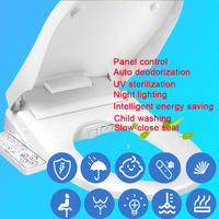 U Toilette Japonaises Panel Control Bidet Heated Toilet UV Sterilization Auto Deodorization Smart Bidet Washlet Japanese WC Lid