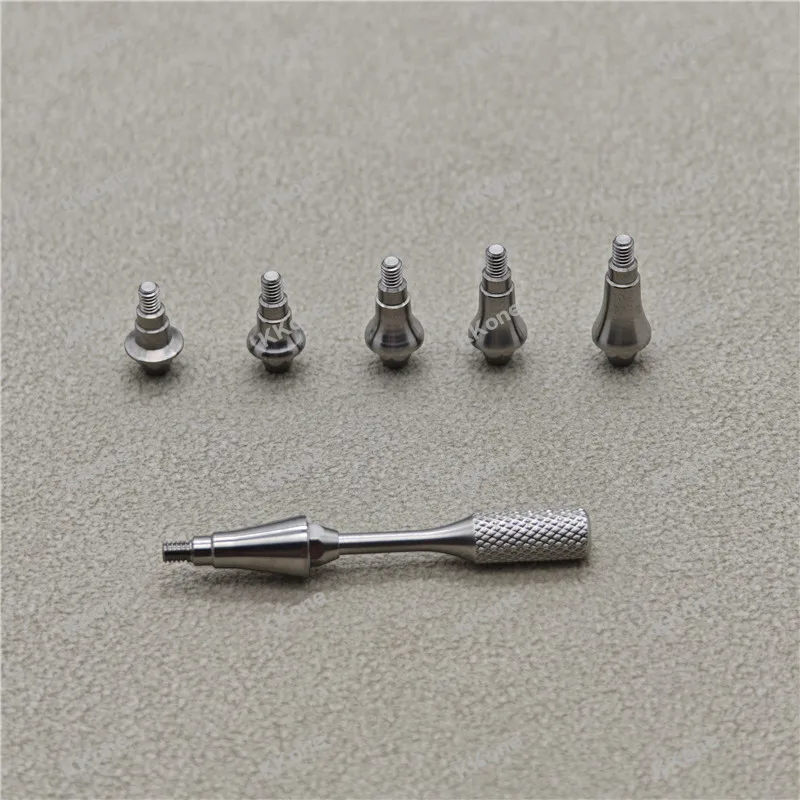 10Pcs Multi‑unit Straight Abutment For B&B Original Factory Data Grade 5 Medical Titanium Alloy Dental Implant Accessories