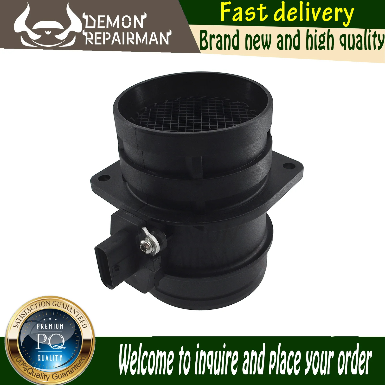 

06J 906 461 D Mass Air Flow MAF Sensor Compatible with Audi A3 1.8L A1 A4 A5 A6 Q5 Seat Leon Freetrack VW Amarok PASSAT CC 2.0L