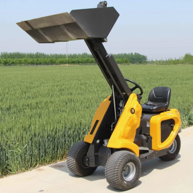 Free Shipping !!!Customized Small Cheap Skid Steer Diesel Loader With Bucket Different Attachment Skidsteer Bagger Mini forklift