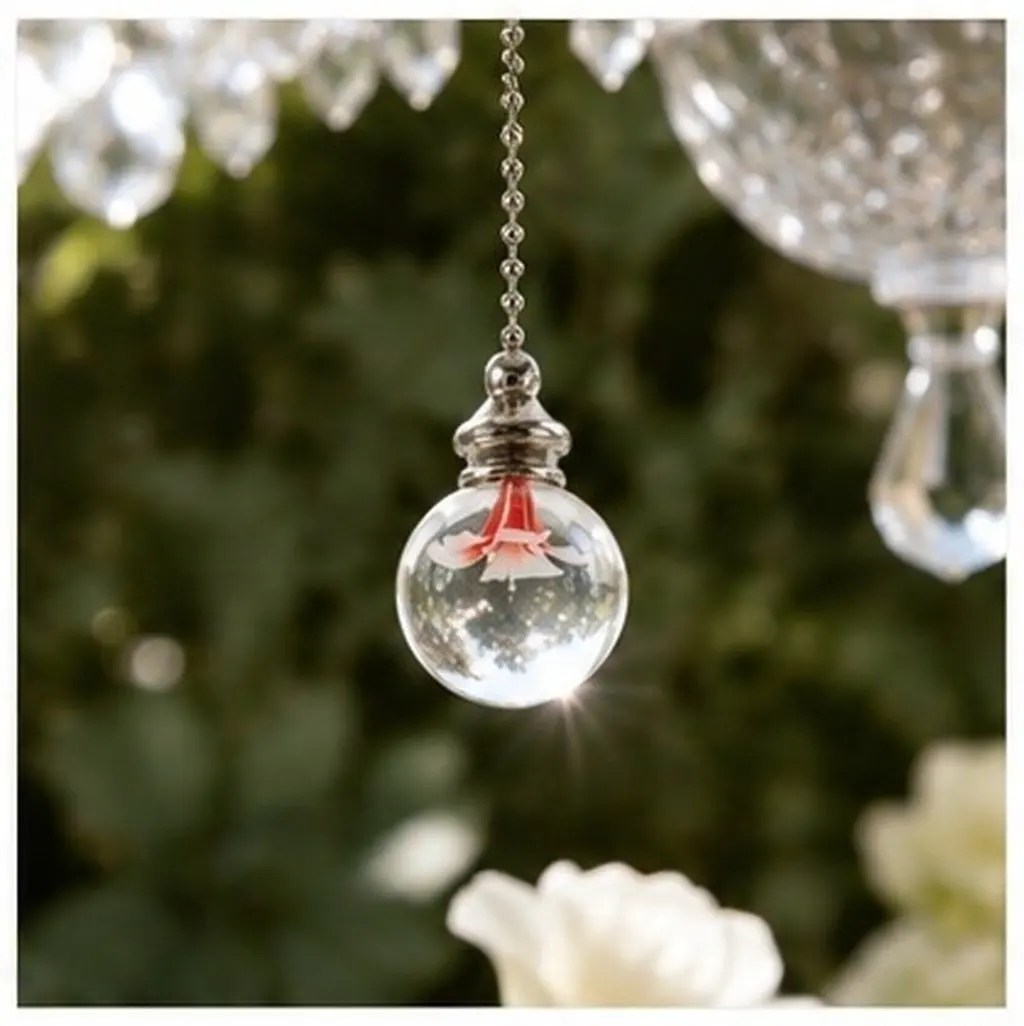 Home Decor Hanging Lamp Decoration Ceiling Chains for Fan Pull Light Fixture Decorative Red