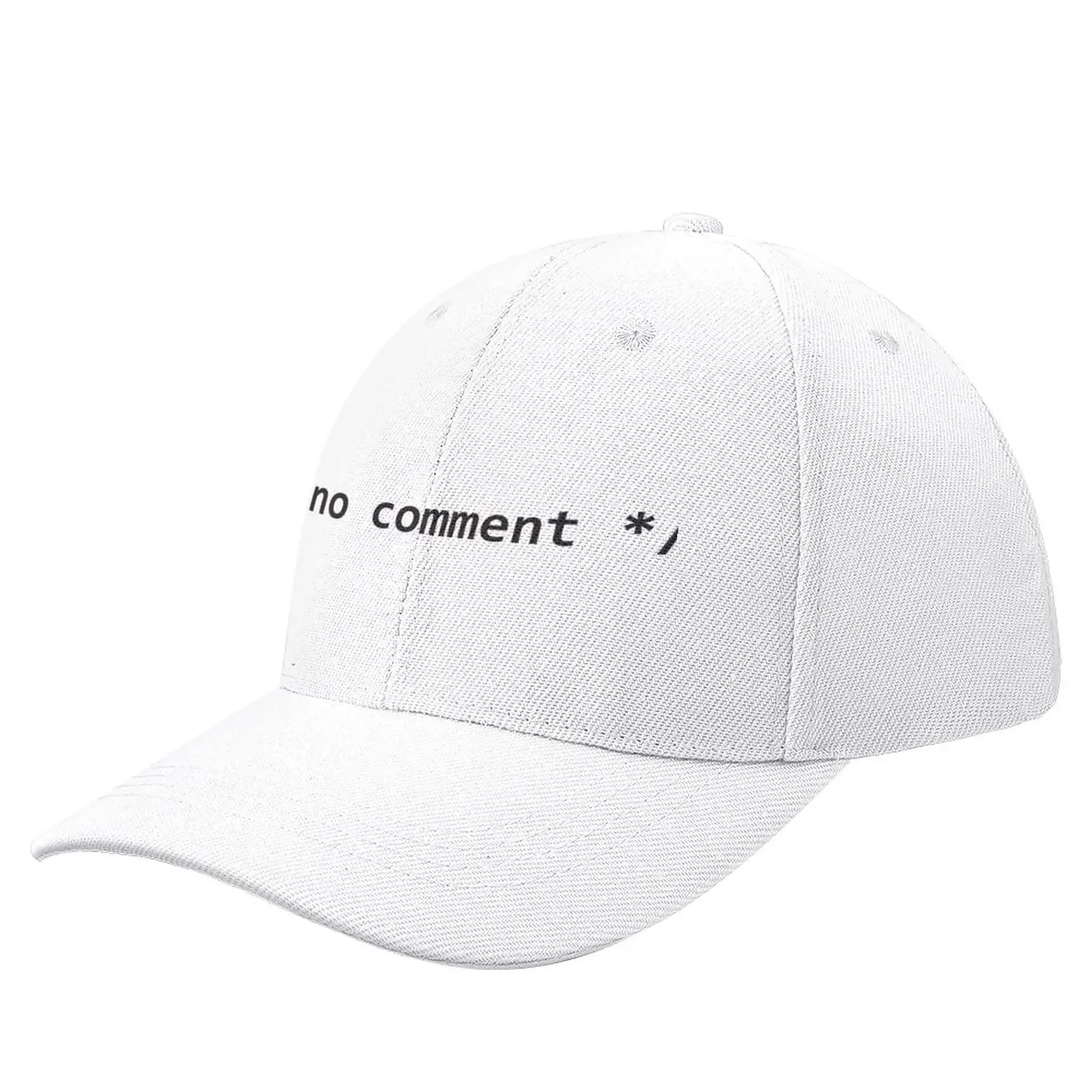 No Comment (Black) Baseball Cap Golf Wear derby hat Caps For Women Men'S