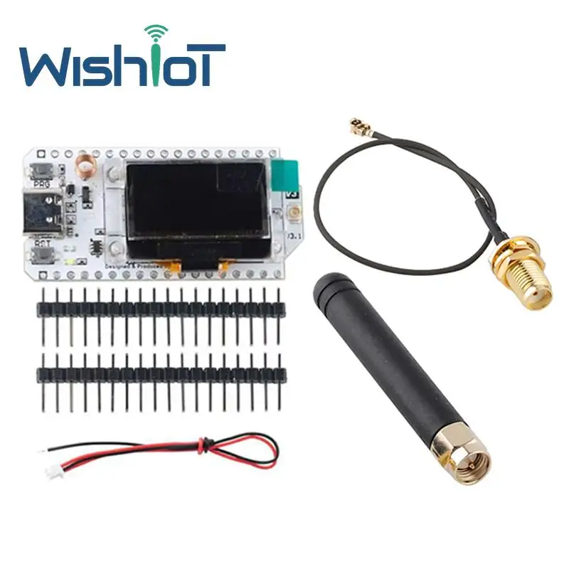 ESP32 LoRa V3 Dev Board with 2dBi Gain Antenna 868MHz SX1262 0.96