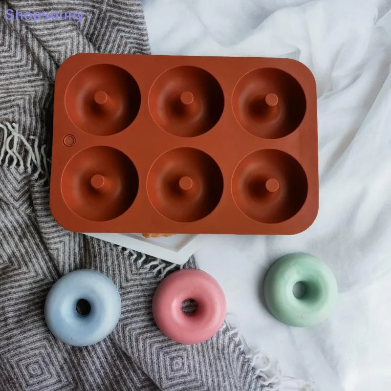 Donut Mold Silicone - [SU]Stampo in silicone per ciambelle con