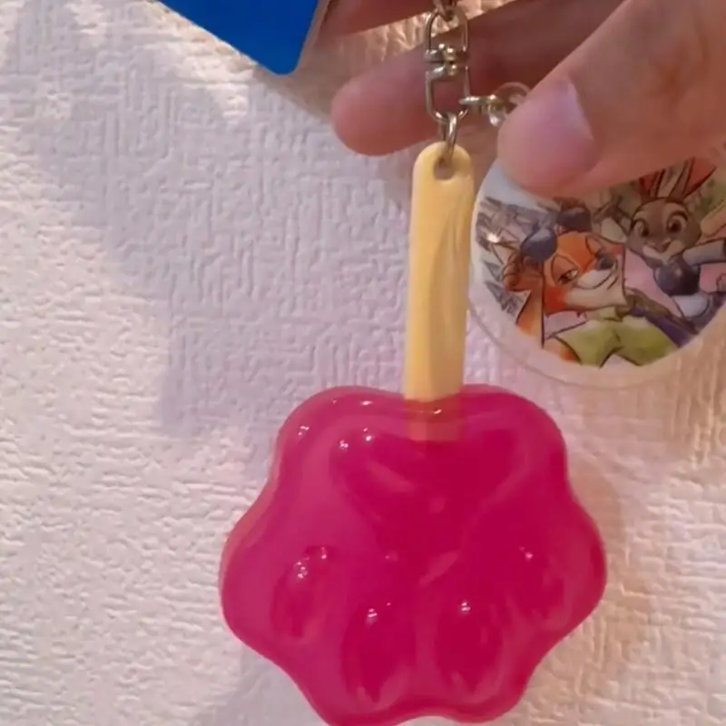 Kawaii ديزني القط باو المصاصة المفاتيح Zootopia الكرتون الإبداعية زيبر اكسسوارات الديكور الفتيان والفتيات لعبة هدية عيد ميلاد