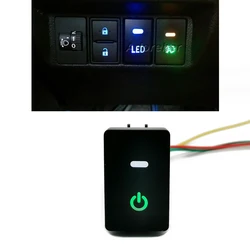 Green Light For Honda Civic 2016 2017 2018 2019 2020 2021 Car Power On Off Switch Button With Connection Wire