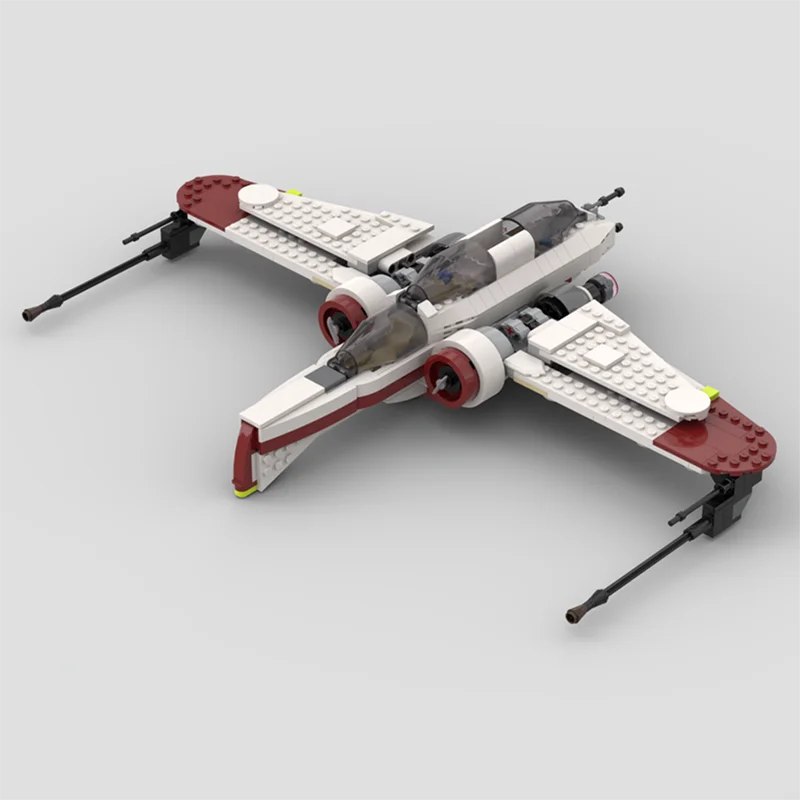 

Новинка, 518 шт., знаменитая звезда, боевой фильм MOC ARC-170, модель космического истребителя, творческие идеи «сделай сам», детская игрушка в сборе, головоломка, подарок на день рождения