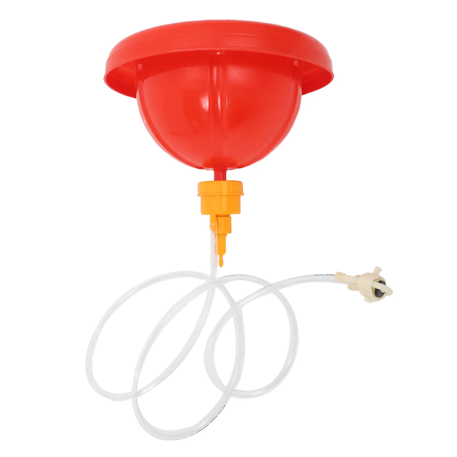 

1Set Automatic Poultry Waterer Chicken Duck Goose Water Dispenser Adjustable Level Builtin Weight Container Easy Install Chicken