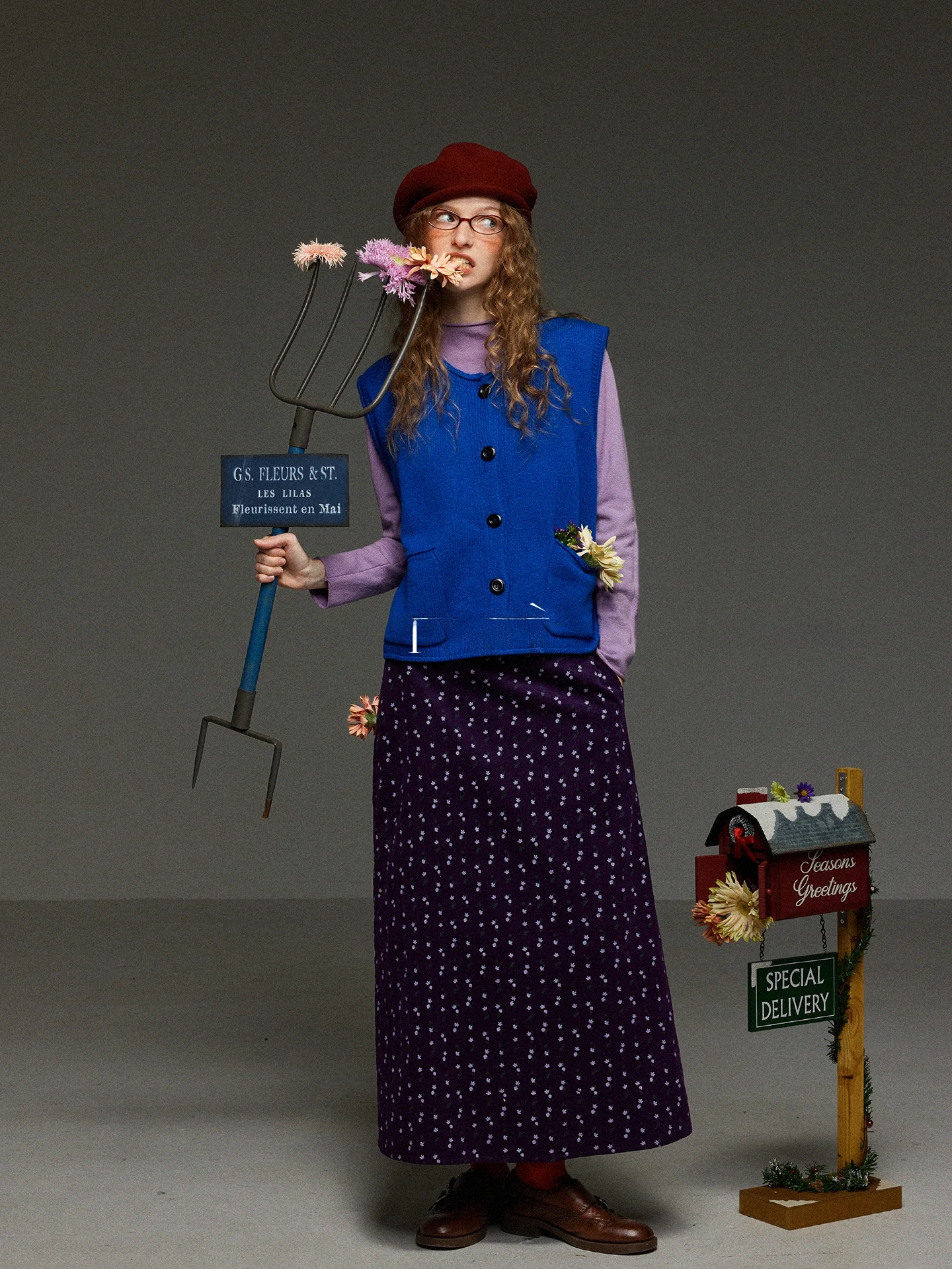 

TNIT Retro Full Wool Knitted Vest Women's Autumn Winter Svel Sweater oulder Pad Versatile Top Layering Clothing