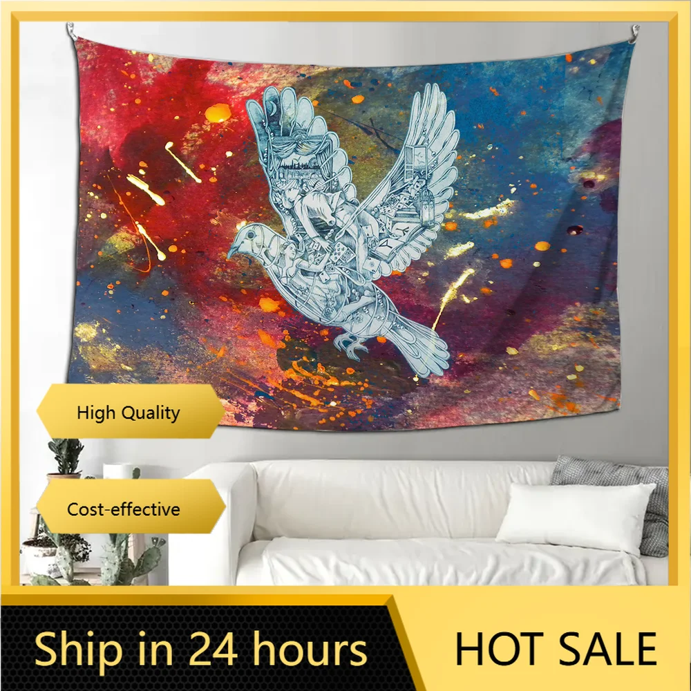 

Band C-ColdplayS Tapestry Decoration party Background Hanging Cloth Bedroom Tapestry Room Decor Aesthetic