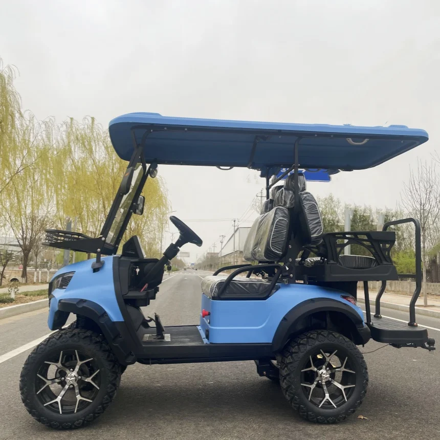 

ODM Newest Design Advanced Electric Scooter 48/60/72V Lithium Battery Powered 2/4/6 Seater Electric Golf Cart Rapid Delivery
