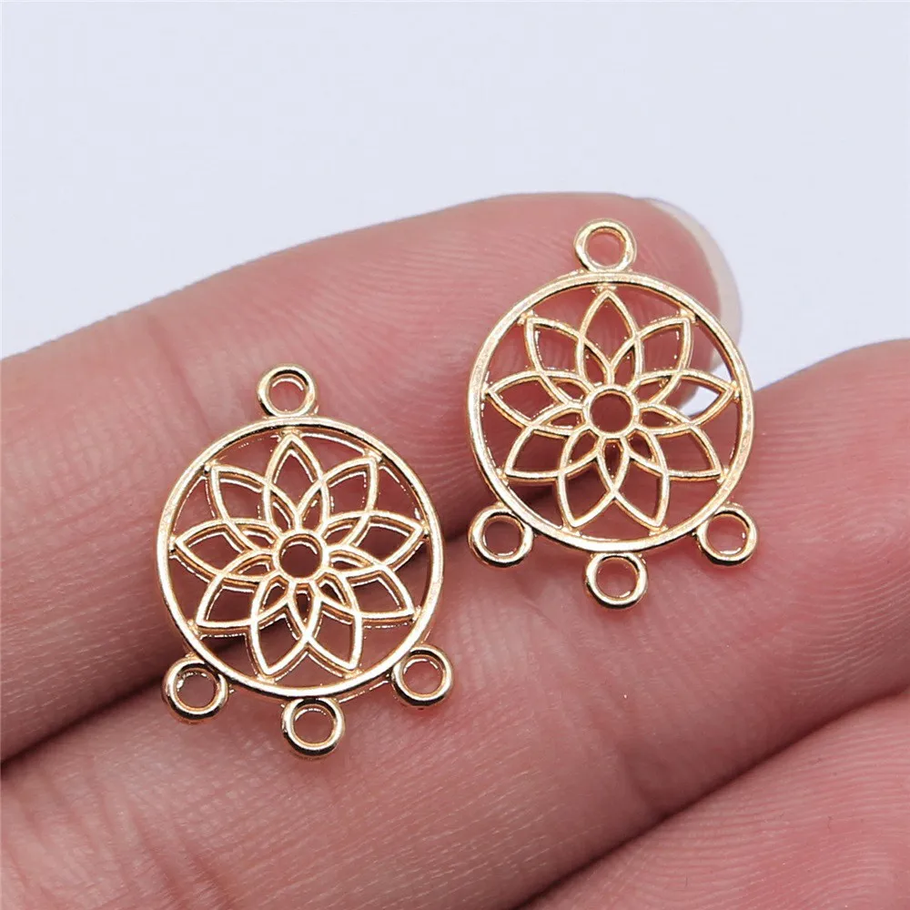 Jewelry Findings Components Earring Connector For Bracelets Charm Pendant
