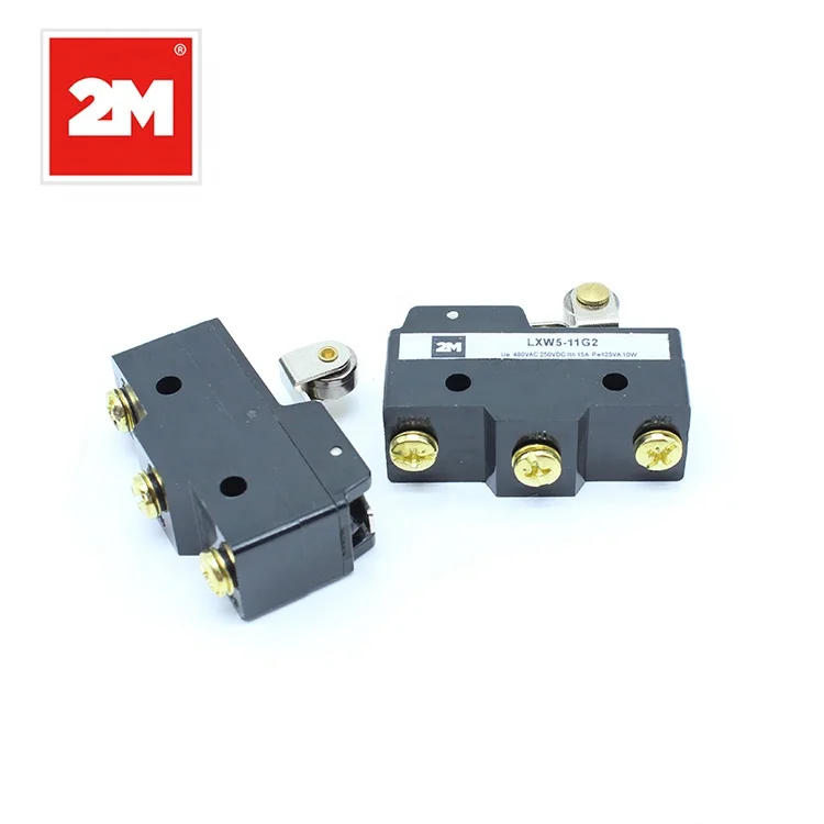 Micro Limit Switch V-156-1C25 Long Hinge Roller Momentary SPDT Snap Action Switch Micro Limit Switch LXW5-11G2-05