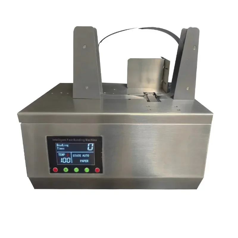 

Intelligent banknote binding machine Automatic banknote binding card currency Vegetables fragrant fast binding Bank special