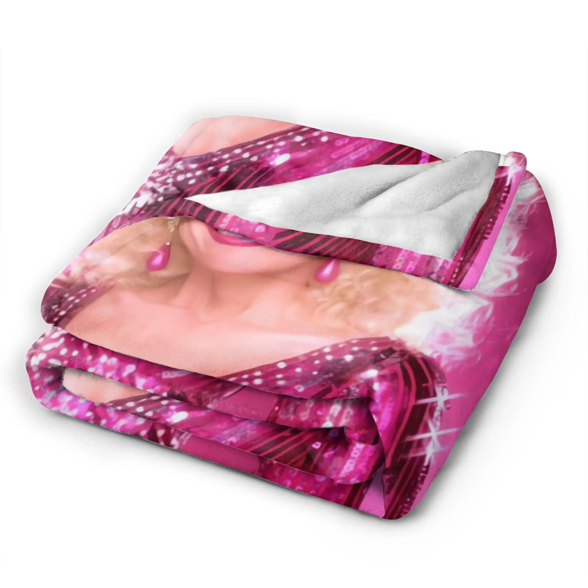 Super Soft Blanket Kids Camping Dollys Partons Bedding Throws Singer Tour Flannel Bedspread For Bedroom Print Sofa Bed Cover