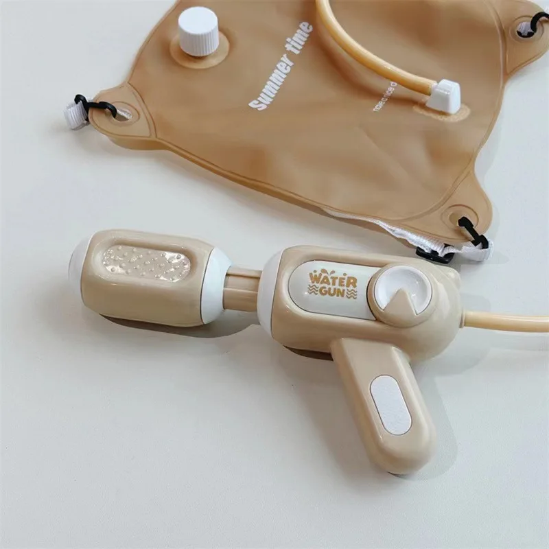 Pistolet à eau d'été pour enfants, sac souple, Spray avec sac à dos, jeux amusants pour la famille, jouets de plage en plein air, cadeau pour enfants, nouvelle collection 2025