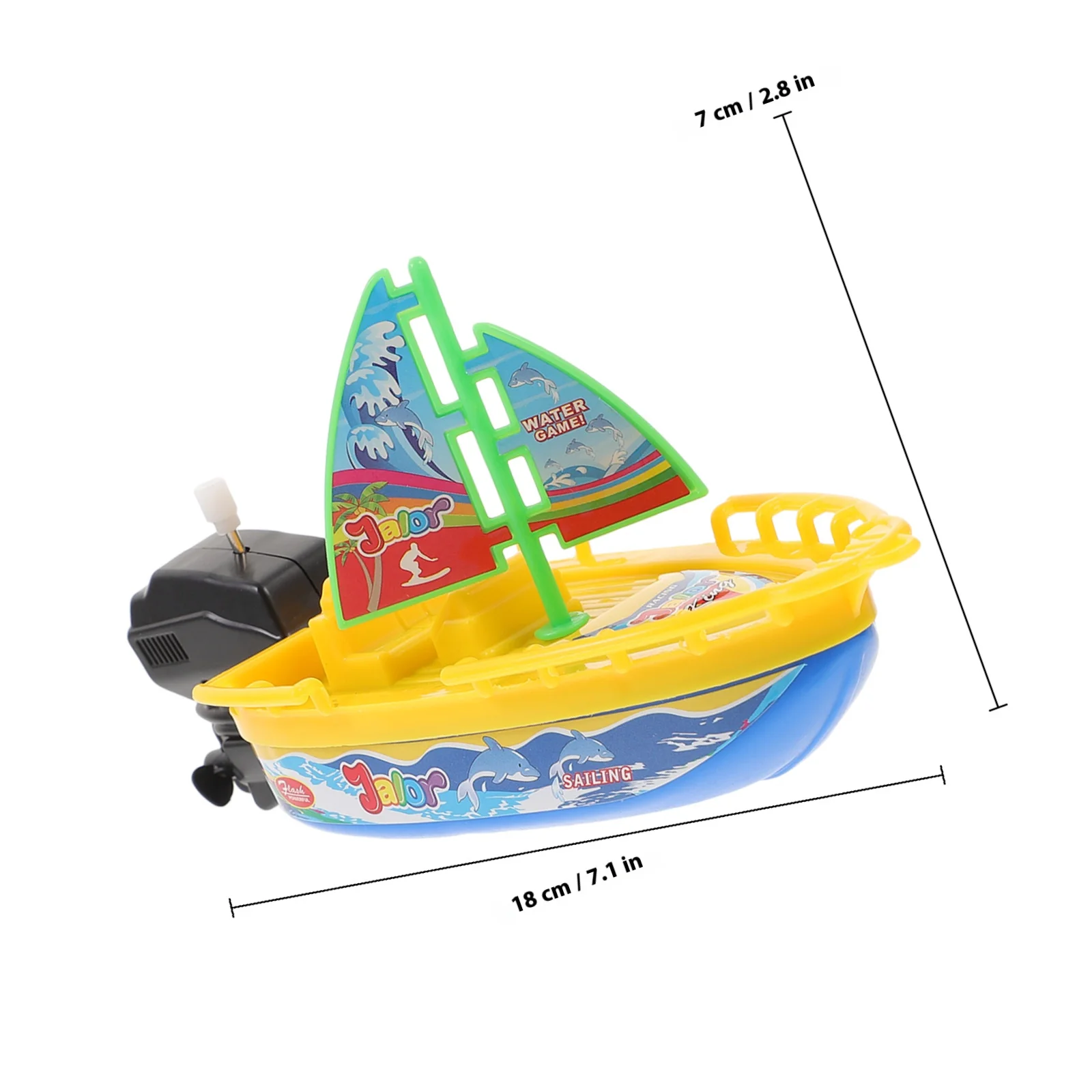 เรือใบลอยน้ำ 3 ชิ้น สำหรับเด็กเล่นในสระว่ายน้ำ ของเล่นพลาสติกรูปสัตว์ ของเล่นอาบน้ำ เรือลอยน้ำสำหรับเด็กเล็ก ของเล่นเล่นน้ำในห้องอาบน้ำ