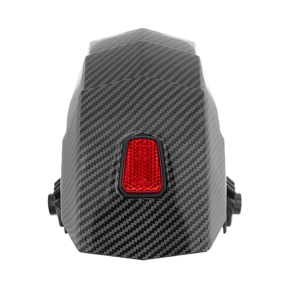 Hinterer Kotflügel speziell für KUKIRIN G3 und G4 Scooter entwickelt, mit reflektierenden Streifen und Carbonfaser-Design