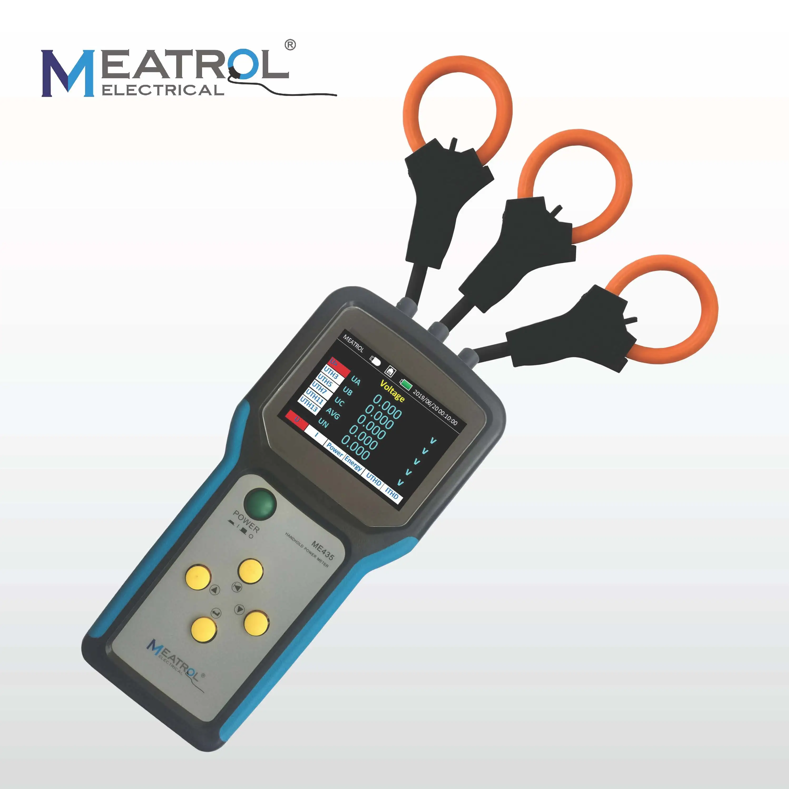 ME435  Clamp Electric Energy Power Meter with Wifi