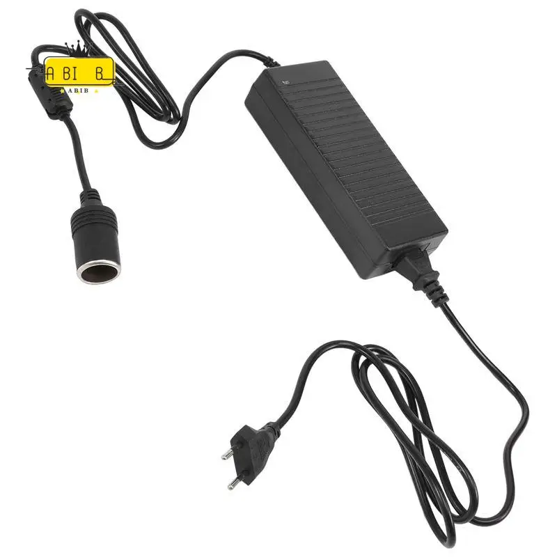 ABIB -12V 15A 160W Car Power Converter 220V To 12V Car Power Adapter Converter Car Home Cigarette- Lighter Converter EU Plug