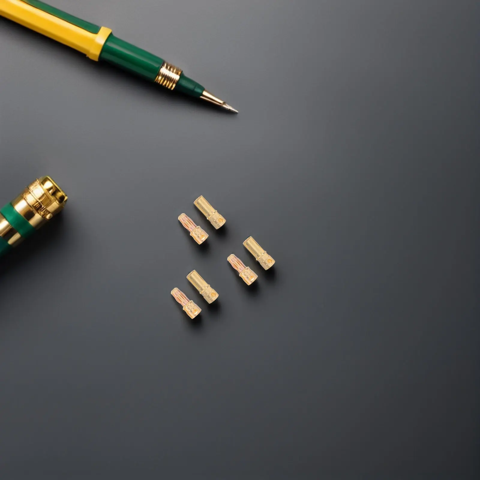 

40Set High Current Bullet Connector Plug for Rc Esc Motor Wire Terminals 3.5mm Gold Plated Banana Connectors Compatible with Rc