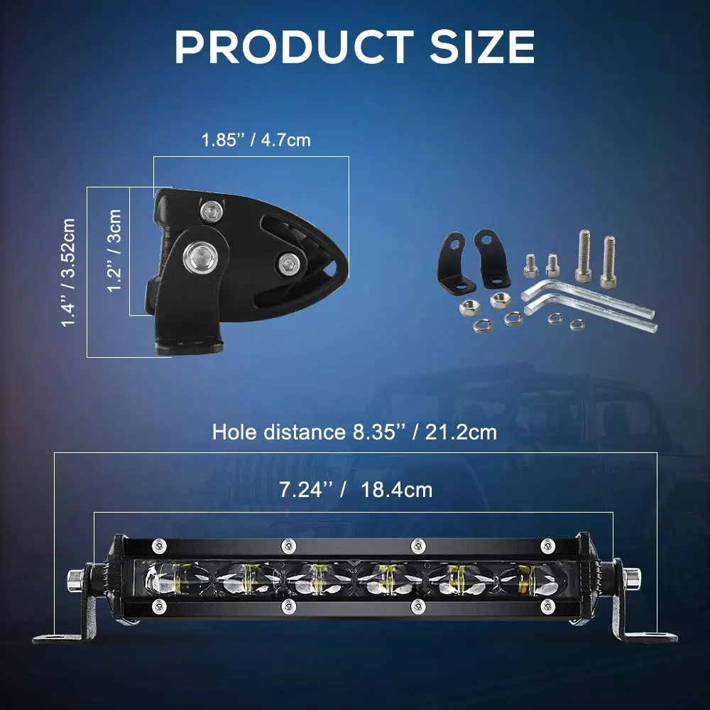6D Ultra Strip LED Light Bar 7