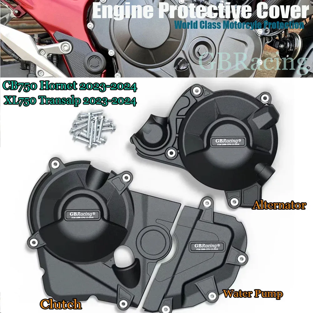 

Motorcycle Engine Cover Protection for HONDA CB750 Hornet 2023-2024 XL750 Transalp 2023-2024 GBRacing