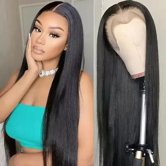 2026 Straight Soft Hair  Lace Front Synthetic Wig For Women Natural Hairline，Cosplay Glueless