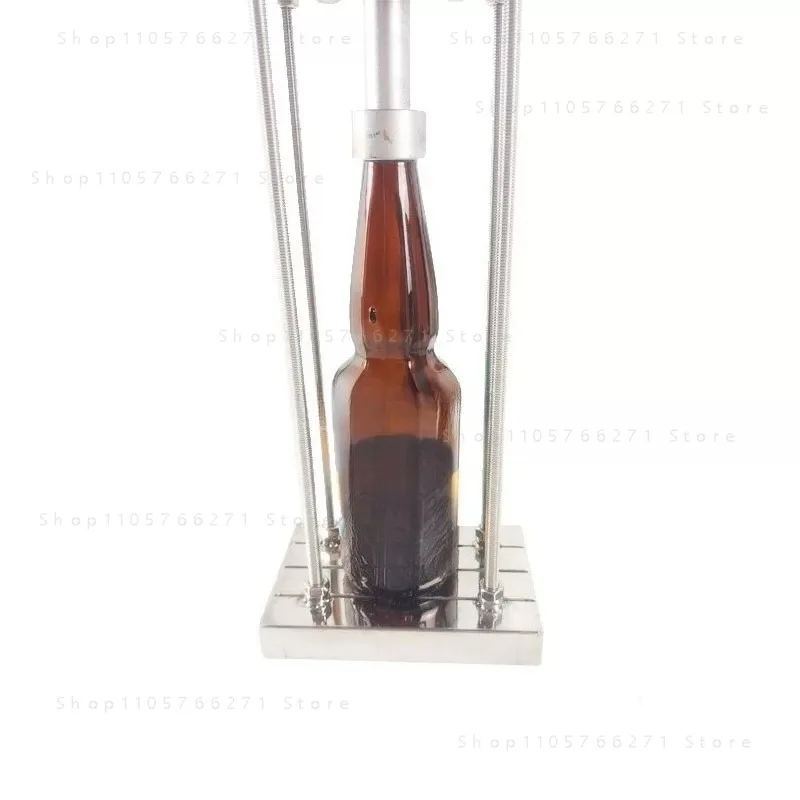 Homemade beer bottle capping machine Pneumatic semi-automatic bottle glass capping machine