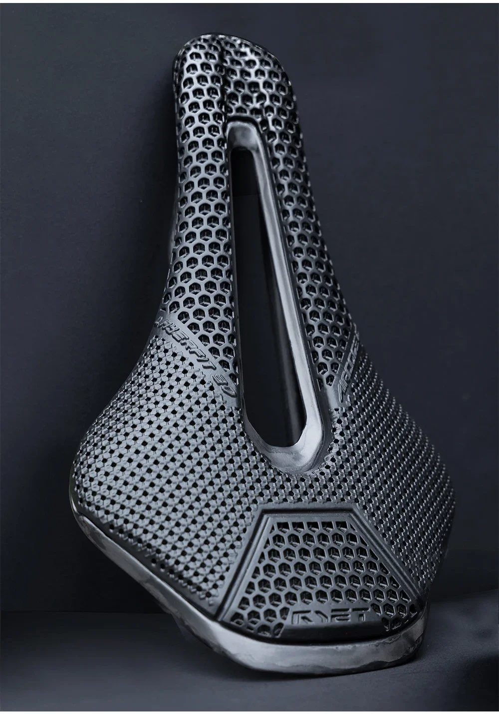 RYET Aircode 2.0 3D-gedruckter/VCM-Sattel 160-169g 255x150mm 7x9mm Schienen-Ausschnitt Carbon/Nylon-Basis Rennrad MTB Gravel Sitz – Detail 16