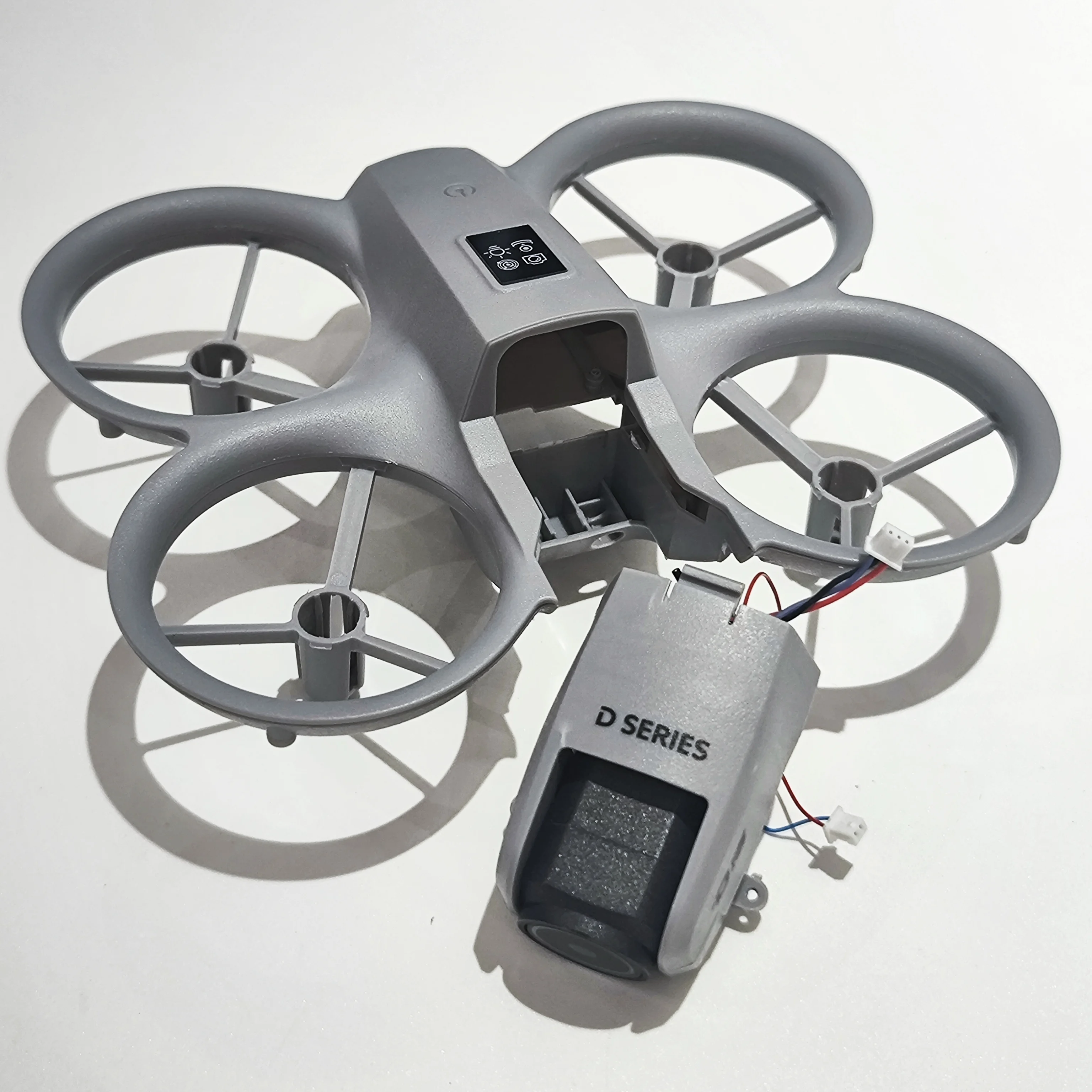 

Верхний нижний корпус HD-камеры, аксессуар для мини-дрона D16, оригинальные аксессуары, запасная часть