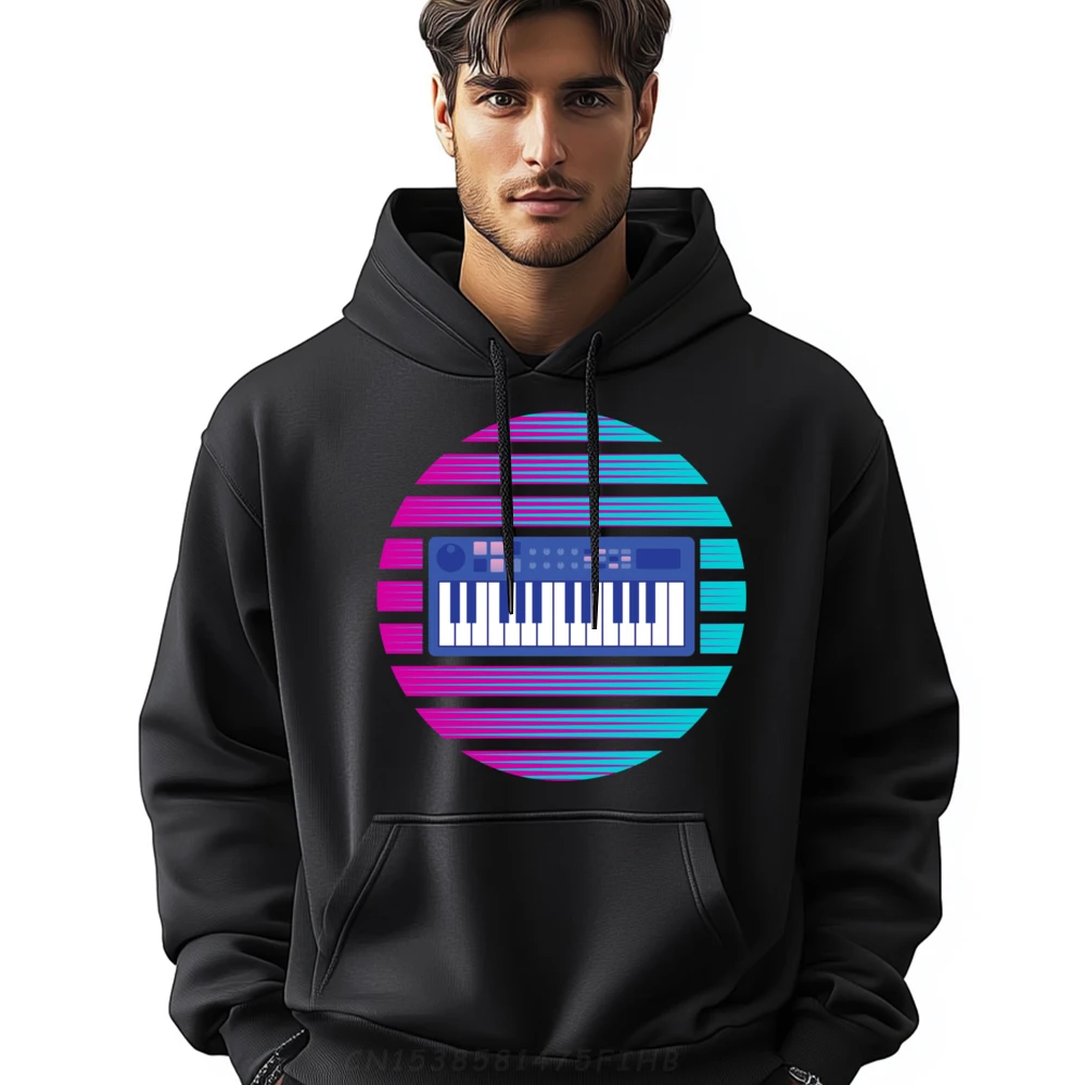 Electronic Music Producer Beatmaker Synthesizer Hoodies Men 100℅ Polyester Fiber Men's Shirts