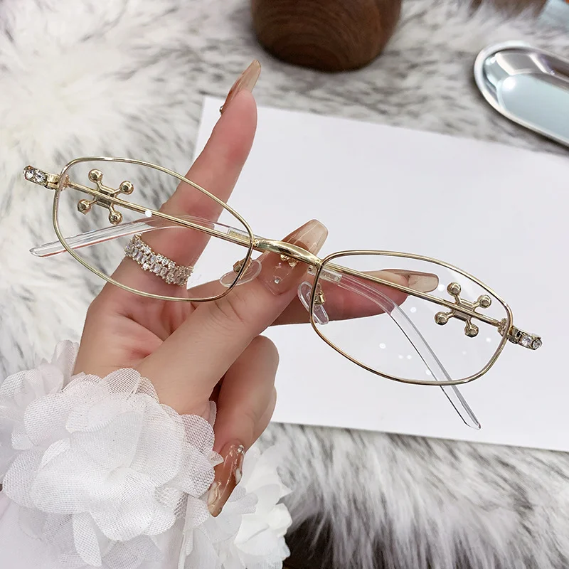 

Special Shaped Sunglasses for Women Men Vintage Trend Trending Sun Glasses Ladies Glasses Shades Clear Lens UV Protection