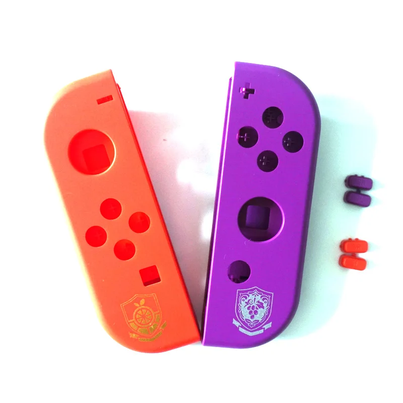 For Pokemon Nintendo Switch Ns Joycon Oled Controller  Scarlet Violet Edition Replacement Shell Diy Parts Housing Accessories