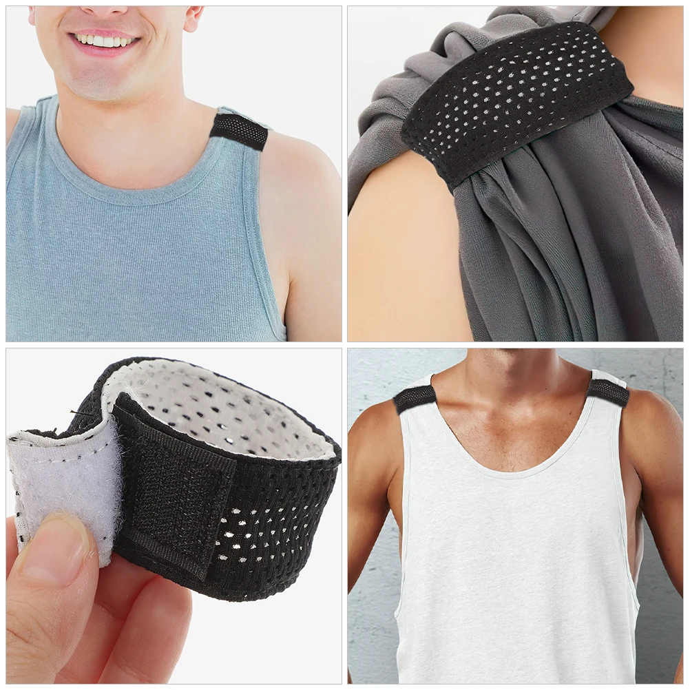 

6pcs Sports Sleeve Holders Adjustable Straps for Jerseys Anti-Slip Softball Stabilizer Bands Lightweight Long Use