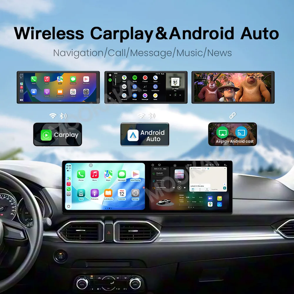 Touch Screen Car Radio For Mazda CX-5 CX-8 2016-2021 Android GPS Automotive Multimedia Auto Radio Stereo Receiver Head Unit