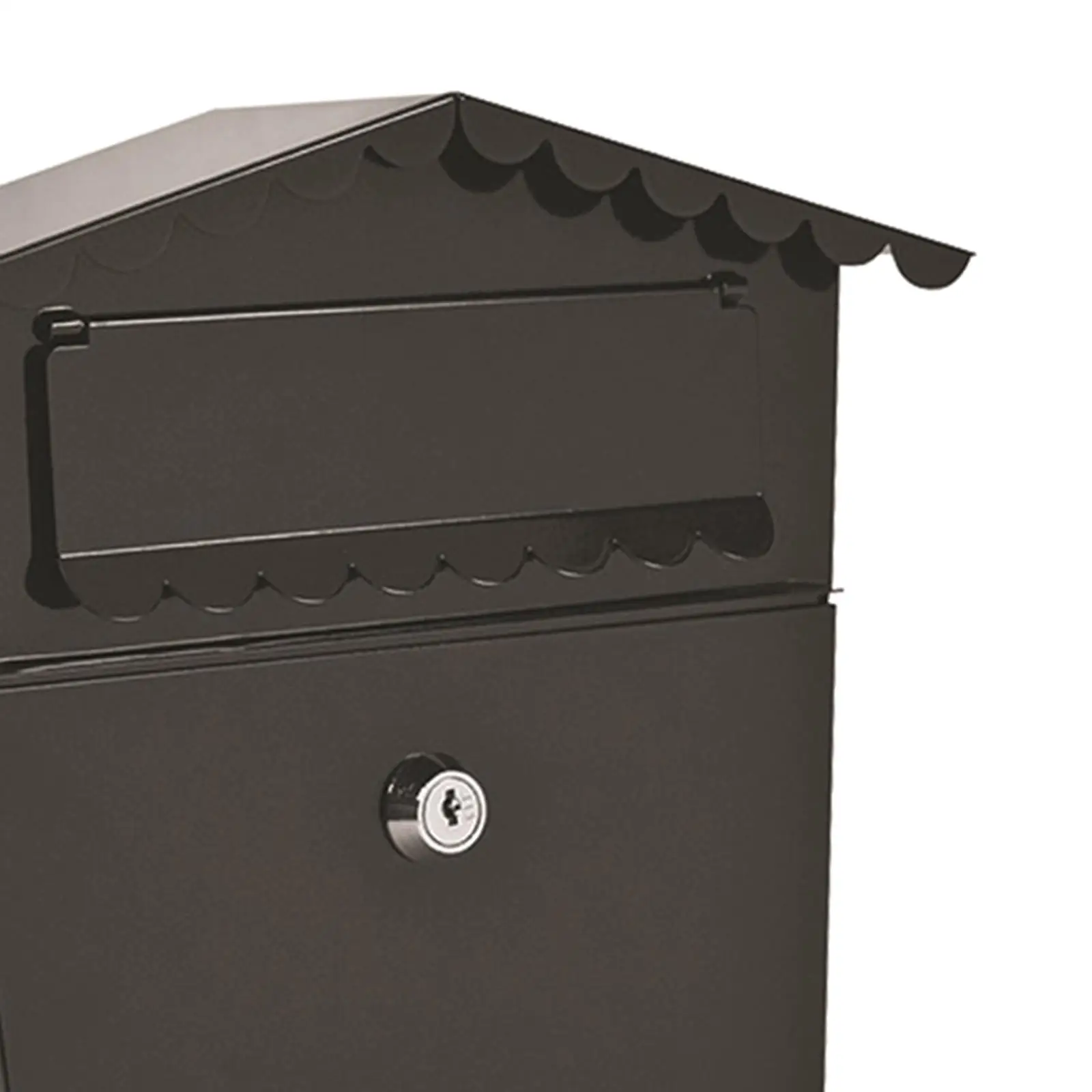 

Металлический почтовый ящик для настенного крепления, безопасный, для дома, офиса, ворот, декоративный