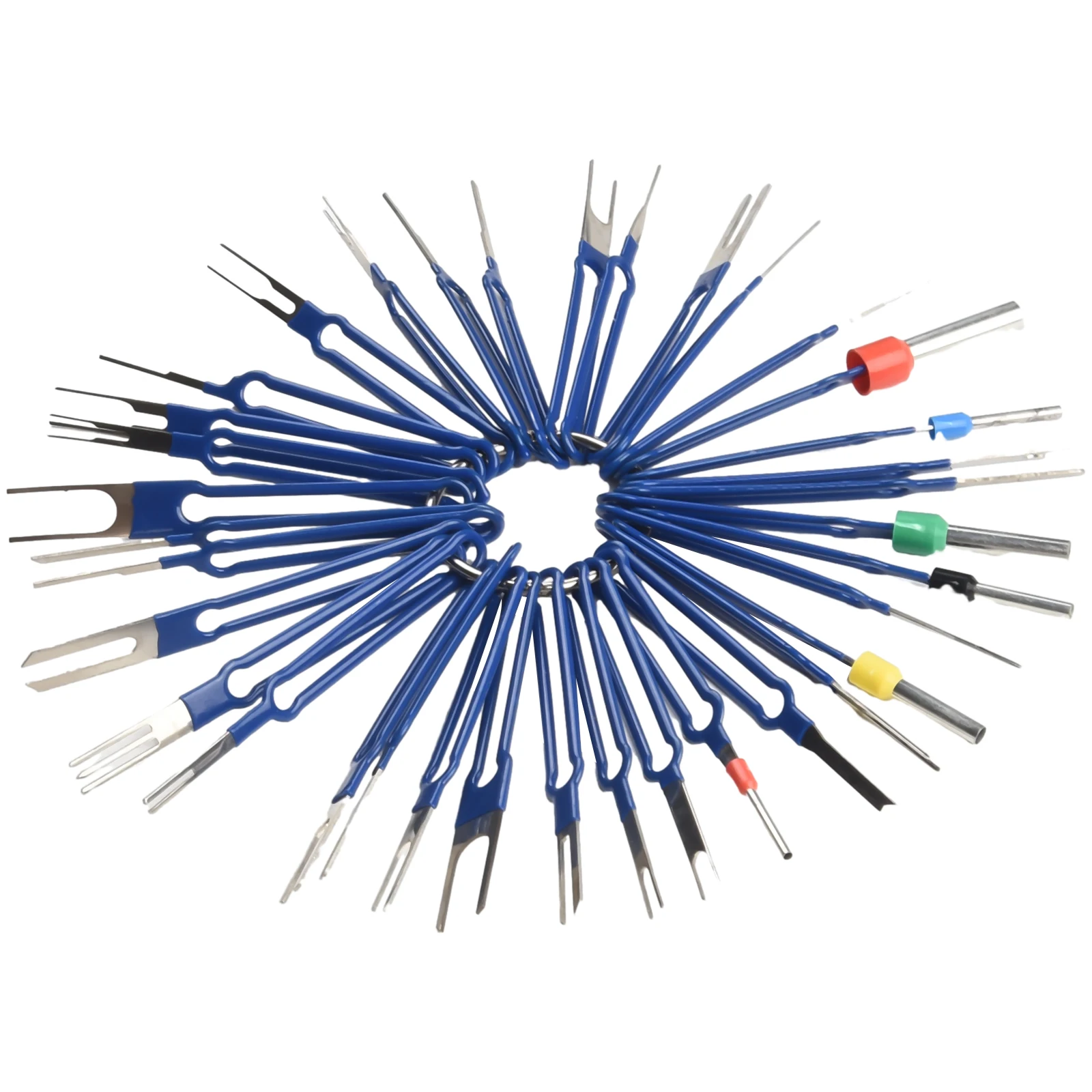 

Car Terminal Removal Electric Pin Remover Pin Removal Plastic Removal Tools Stainless Steel 301 Terminal Extractor 36Pcs New