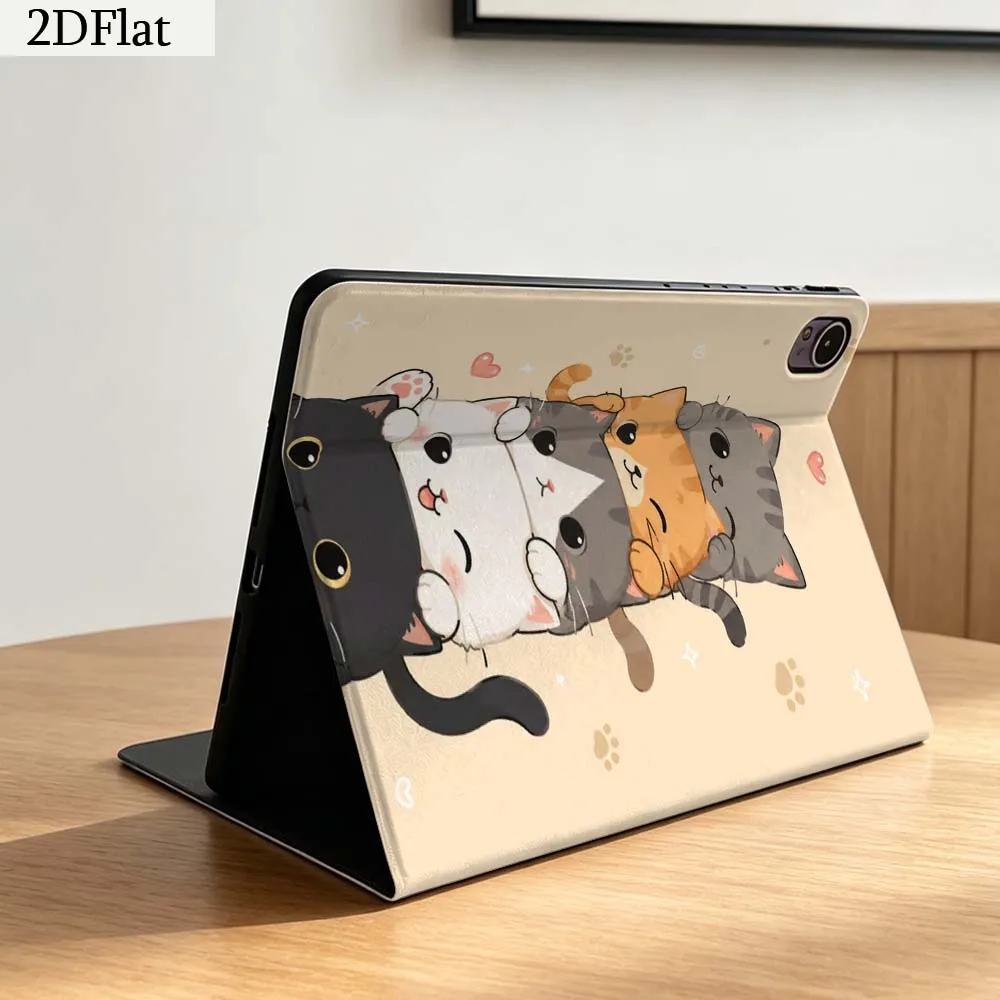 Cute Cat Stack Pink Gift For Honor Tab Magic Pad GT X9a 6 X9 X8A X8 V8 V7 9 V9 8 2 3 4 13.3 10 Pro Inch Tablet Case
