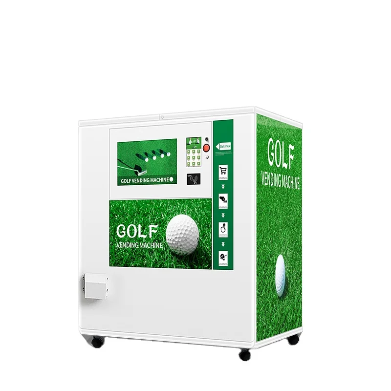 

Vending Machine Supplier 10000 Capacity High Touch Screen 24 Hours Self Service Outdoor Golf Ball Golf Vending Machine