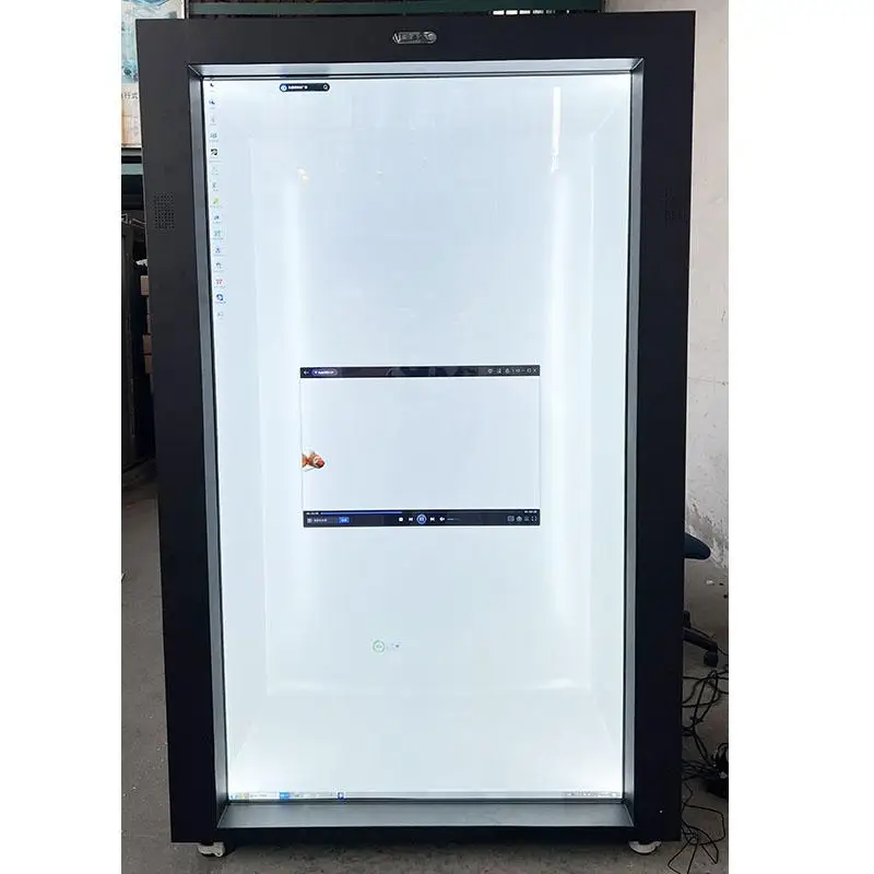 86 inch digital human holographic cabinet virtual naked eye 3D touch all-in-one machine