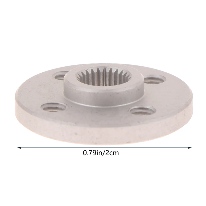 5Pcs Aluminum Alloy 25T Servo Horn Disc – Steering Gear Stent for MG995/MG996R Servo, RC Robot Car Motor Arm Connector (Round Ty