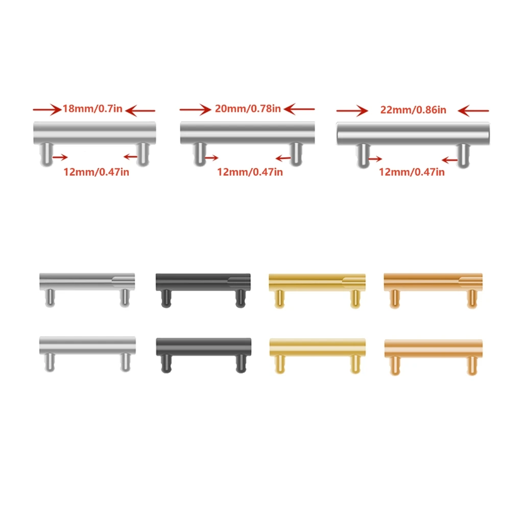 

Роскошные металлические разъемы для адаптеров ремешка для часов. Легкое крепление, дизайн, экономия времени, идеальная интеграция, 2 шт.