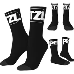 Petzl Logo Socks Fashion Stockings Men Medium Soft Running Sports Socks Spring Pattern Non-Slip Socks