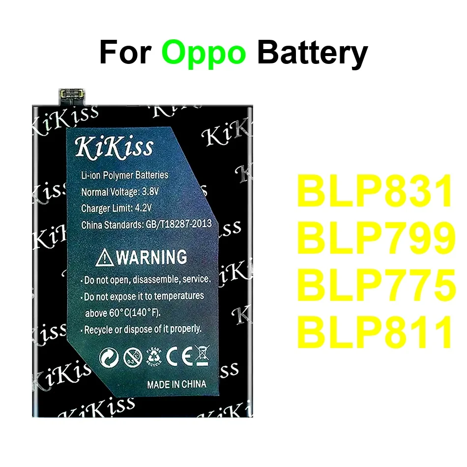 

BLP831 BLP811 BLP775 Mobile Phone Battery For Oppo Find Realme 7 X3 RMX2111 RMX2121 RMX2170 Pro 5G Lite 2700-5300Mah