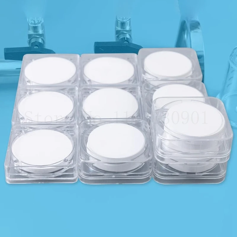 50pcs/100pcs 13mm-100mm laboratoře PVDF hydrofobní ekologické microporous blána anebo použitý dle vzduch filtr střední micro-hole filtering filmovat