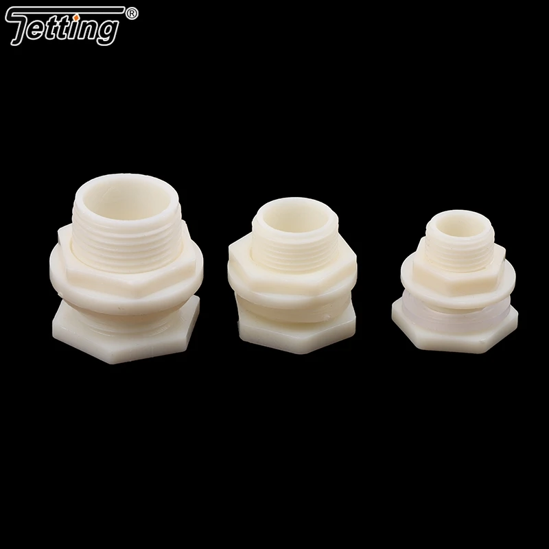 2PCS ABS ID 20mm 25mm 32mm Fish Connector Tank Drain Pipe Accessories 1/2'' 3/4" Drainage Aquarium Joints Water Pipe Fittings